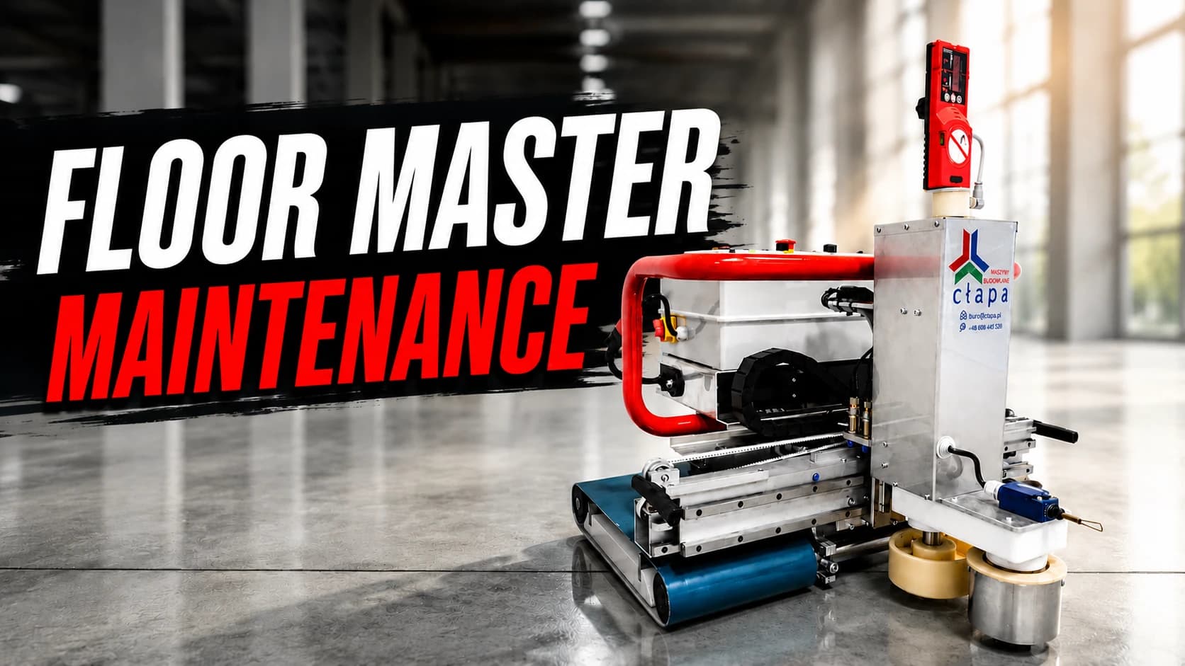 Floor Master Type 130 Maintenance — Operator Guide