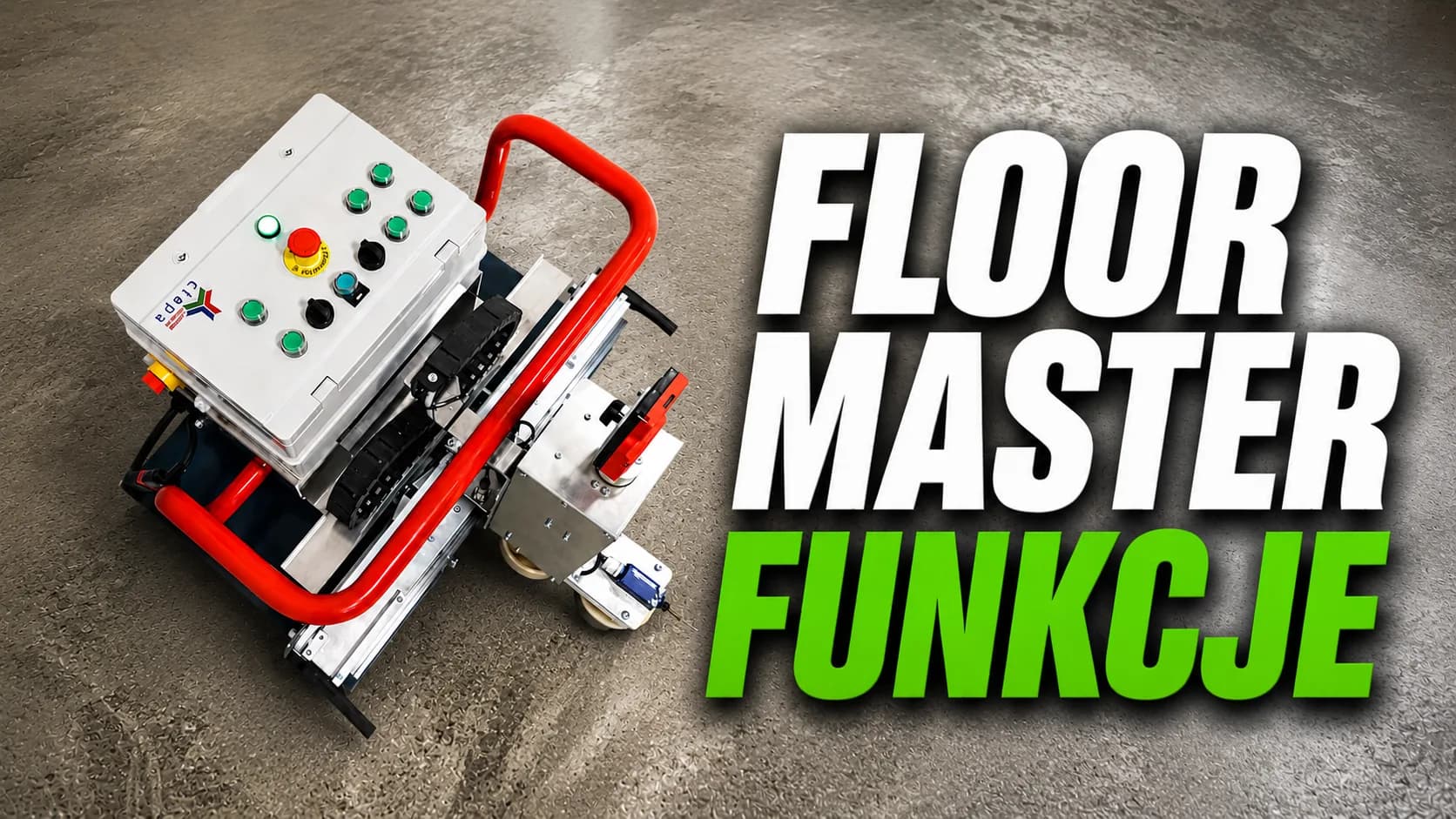 Funkcje Floor Master Typ 130 — przewodnik operatora