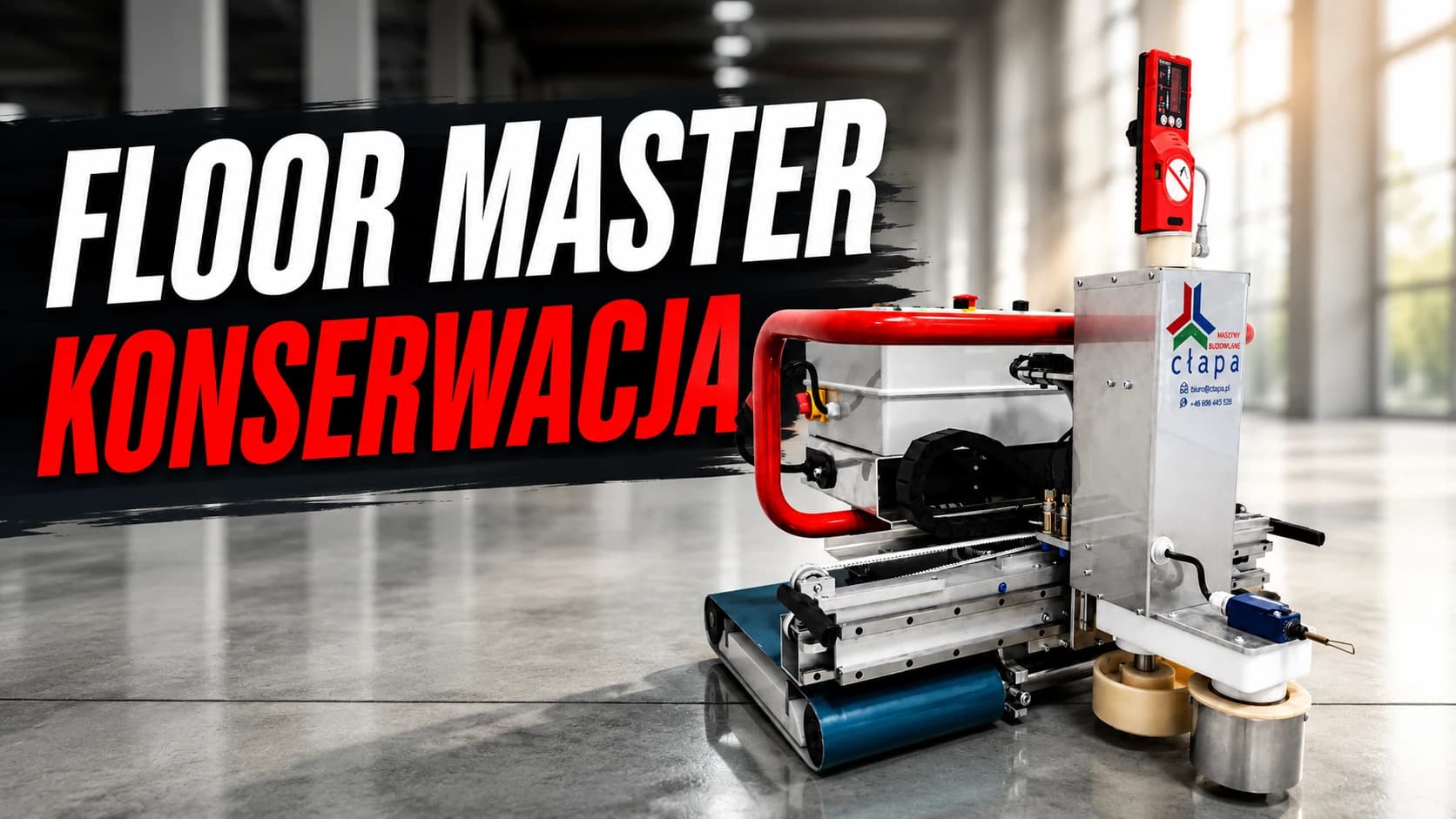 Konserwacja Floor Master Typ 130 — przewodnik operatora